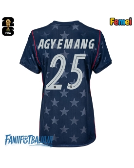 Statele Unite Patrick Agyemang #25 Echipament de Fotbal Replică Mondial 2026 Femei Deplasare